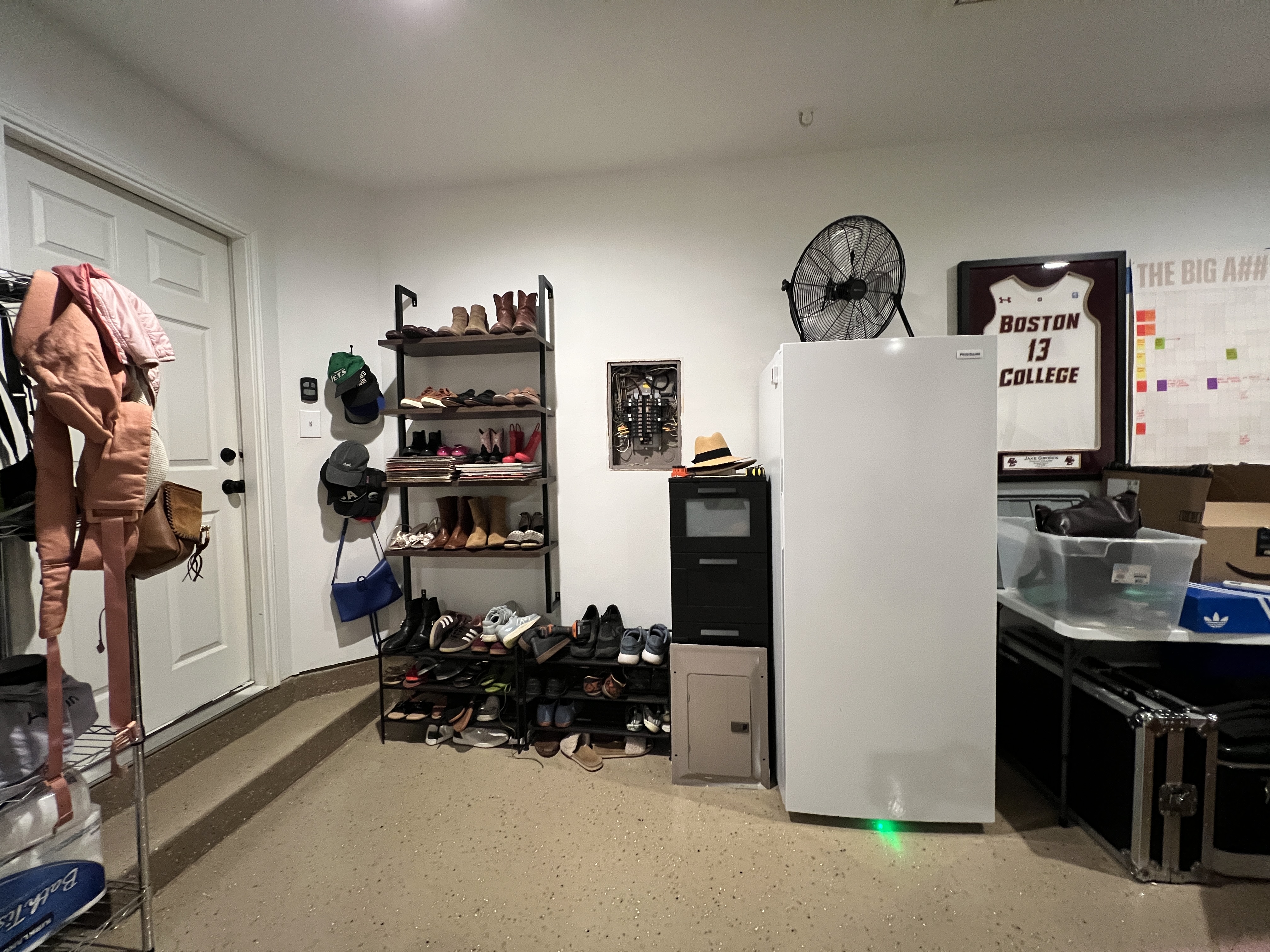 Garage before bench install
